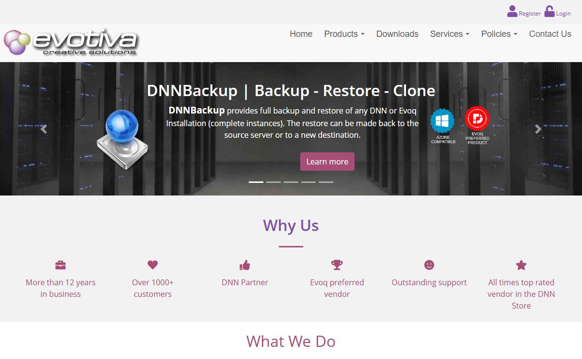 Evotiva - DNN Modules, Providers, and Services