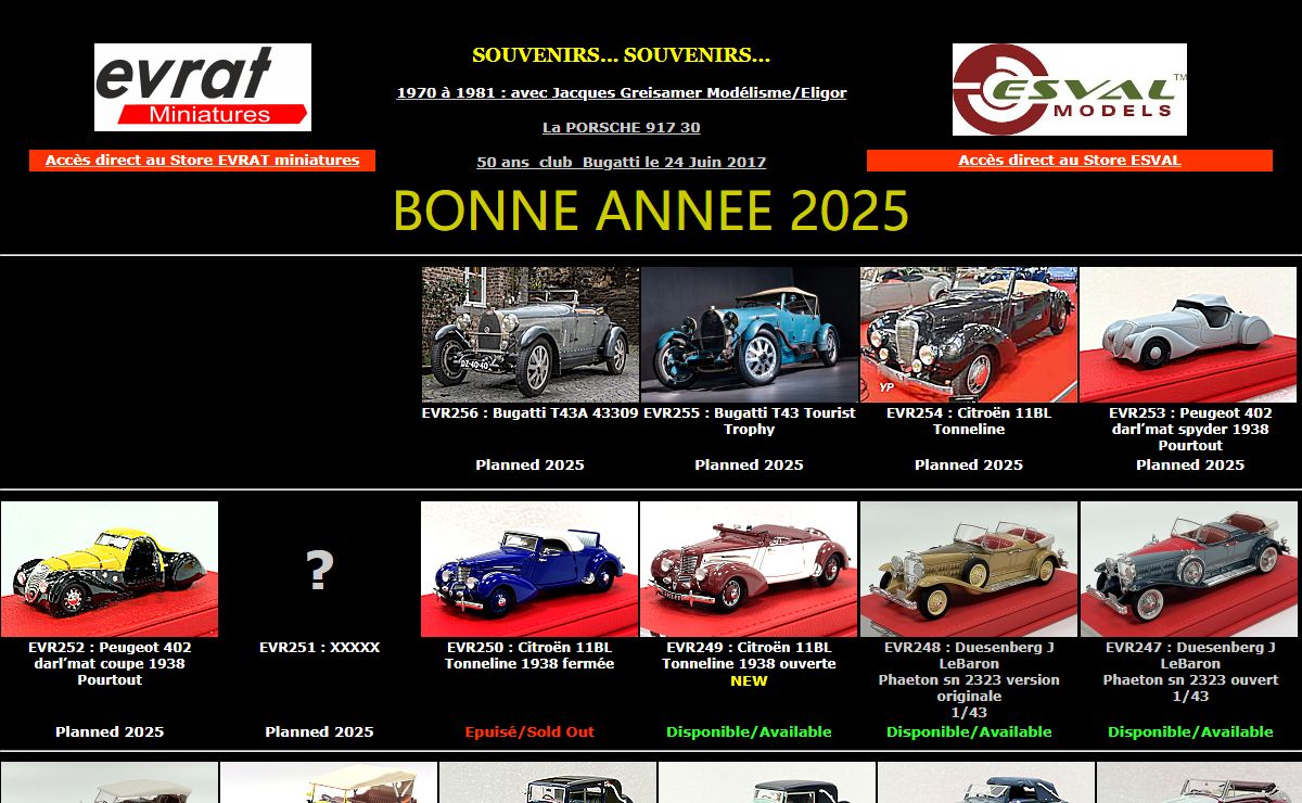 MAFMA models cars miniatures automobiles maquettes modeles reduits