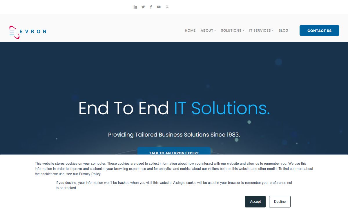 Evron Computer Systems: Award Winning IT Solutions Provider