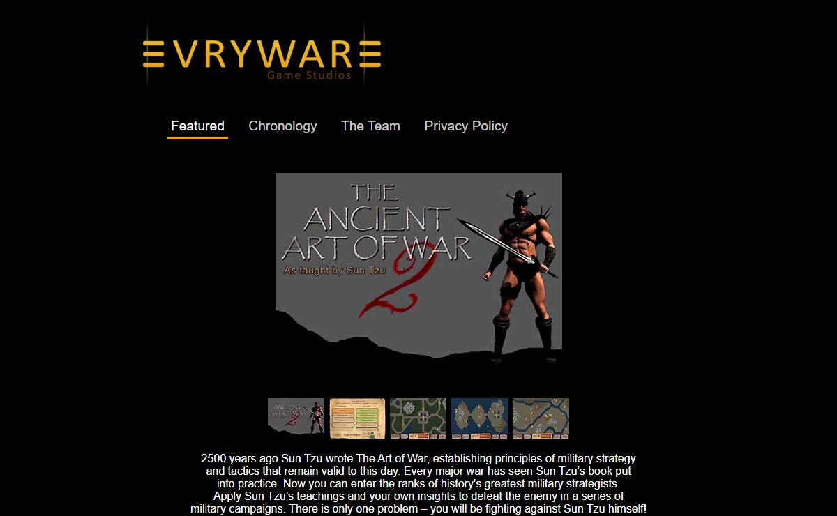 The Ancient Art of War from Evryware Game Studio