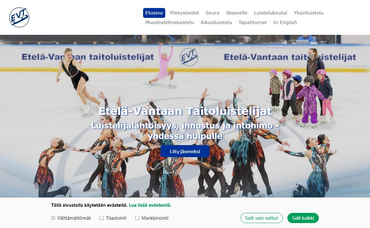 Etelä-Vantaan Taitoluistelijat ry EVT