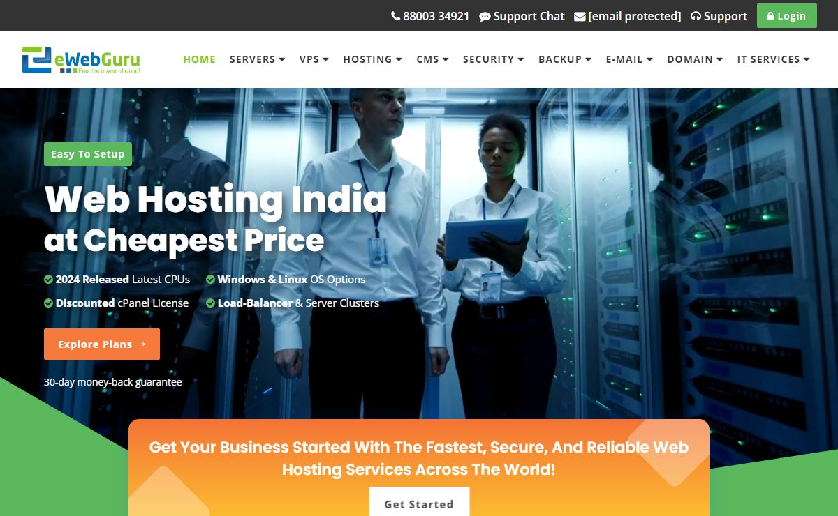 Web Hosting India, Shared, Reseller and Dedicated Server Hosting