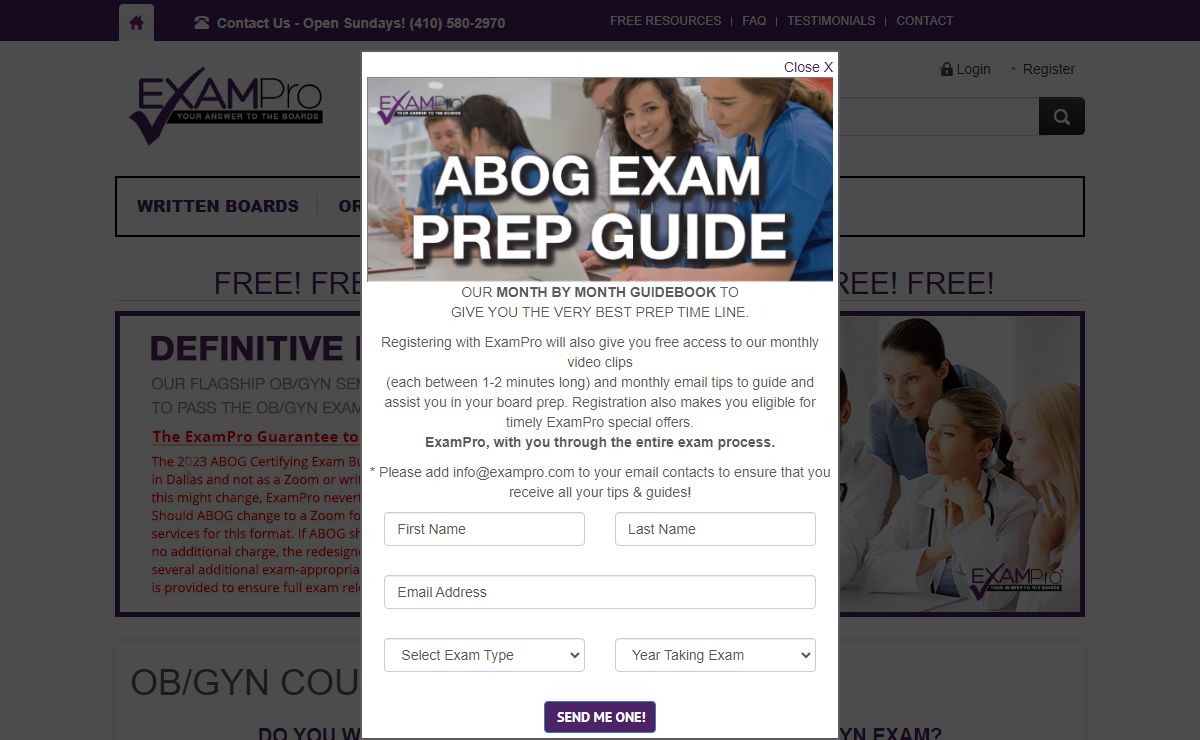 OB/GYN Board Review Course & OB/GYN Board Prep Courses – ExamPro