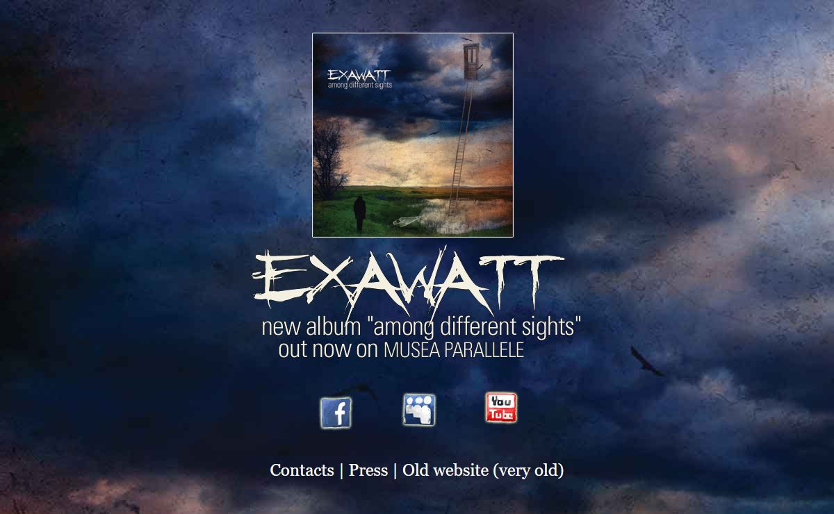 **** EXAWATT - Among different sights OUT NOW on Musea Records ****