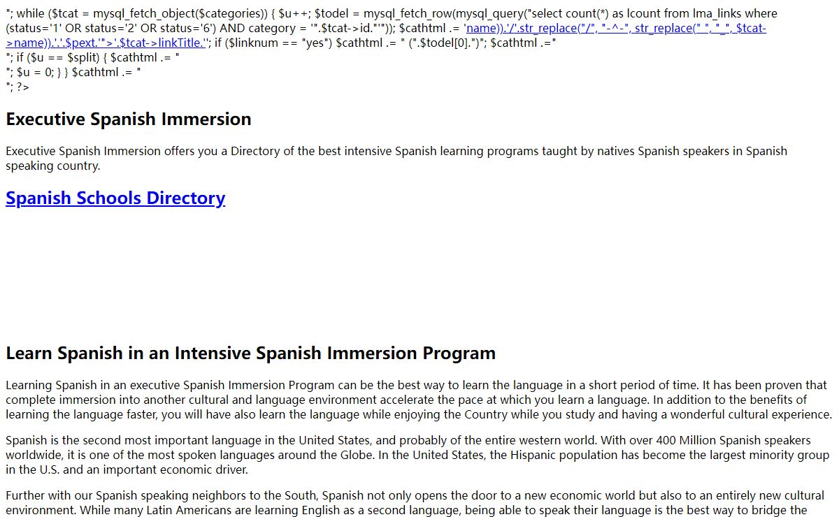 Spanish Schools - Spanish Immersion Programs - Learn Spanish