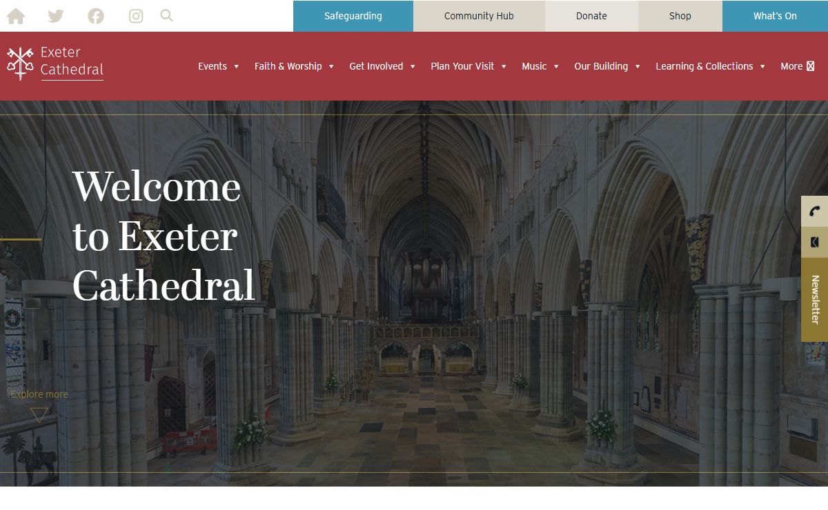 Home | Exeter Cathedral
