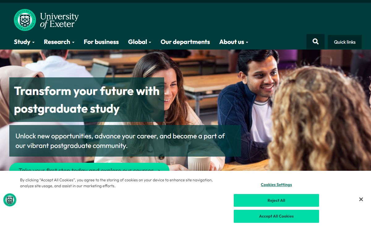Home | University of Exeter