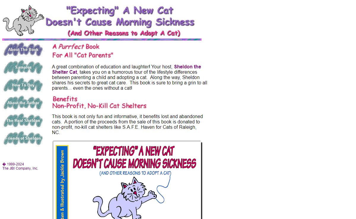 Expecting A New Cat - About the Book