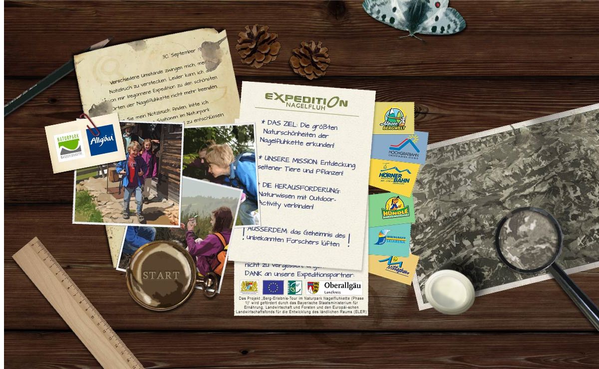 eXpedition Nagelfluh - die Berg-Erlebnis-Tour im AllgÃ¤u