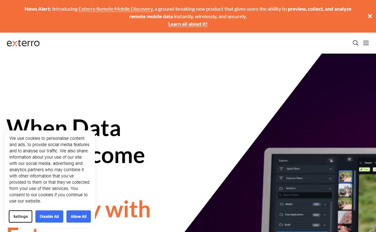 Data Risk Management - Data Discovery & Privacy Platform | Exterro