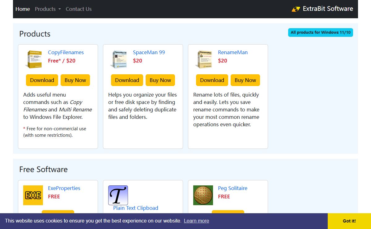 Time saving Windows utilities from ExtraBit Software