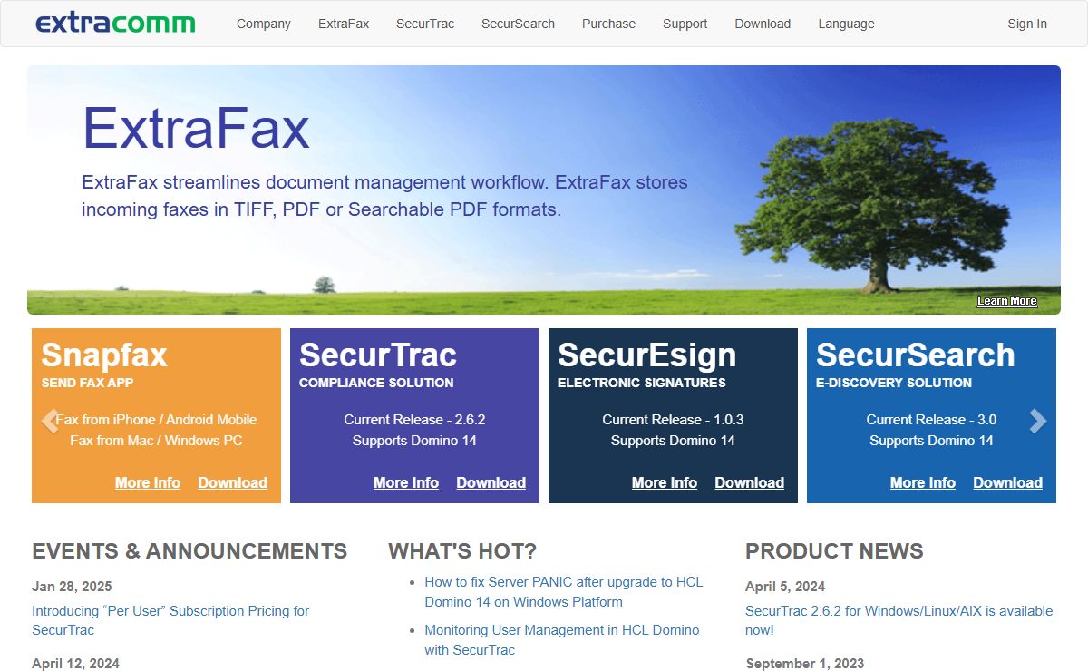 Extracomm - Leader in Domino Solutions