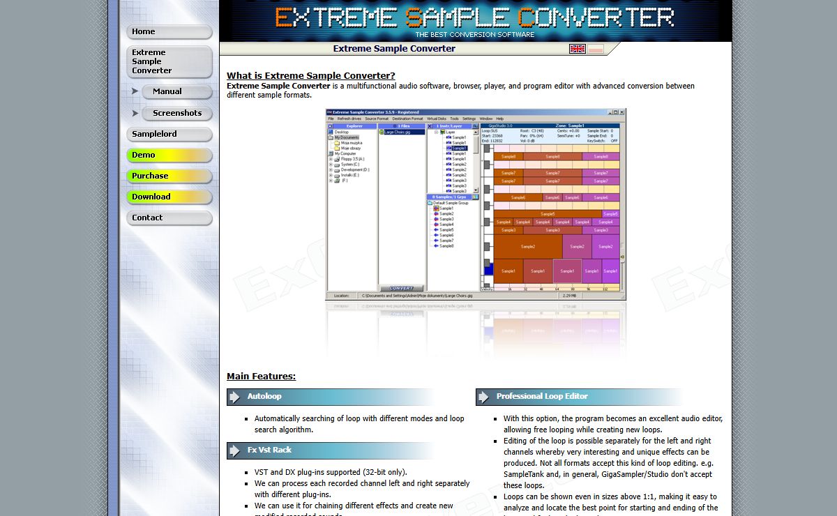 EXTREME SAMPLE CONVERTER