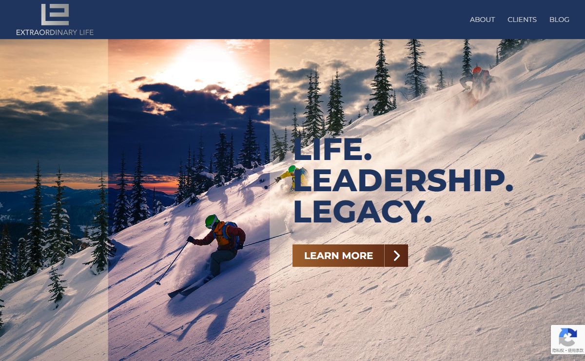 Life. Leadership. Legacy. - Discover An Extraordinary Life