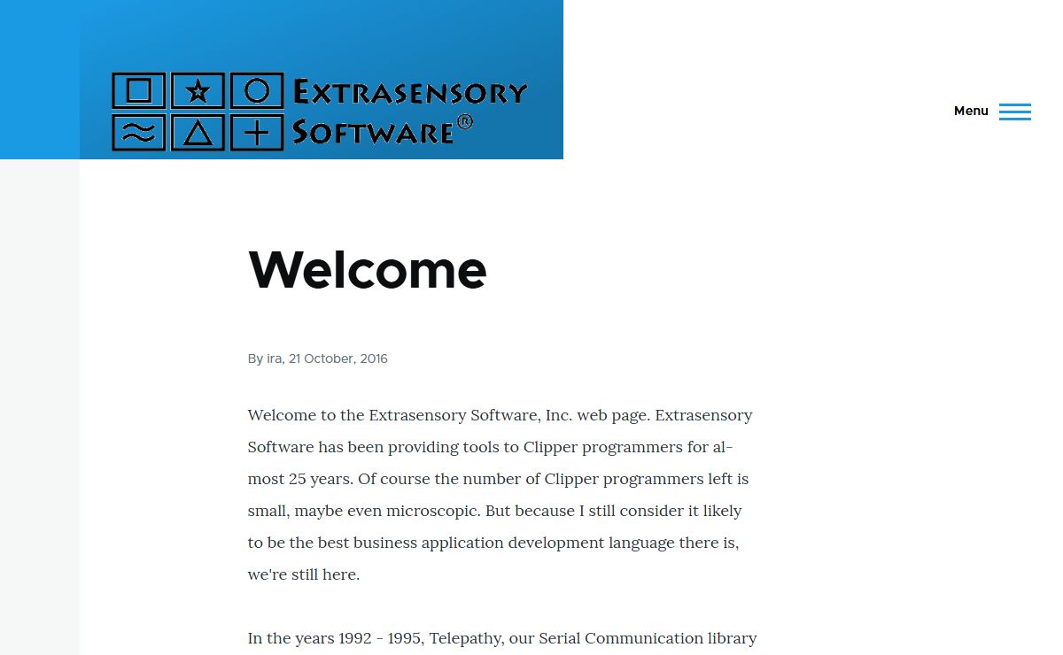 Welcome | Extrasensory Software, Inc.
