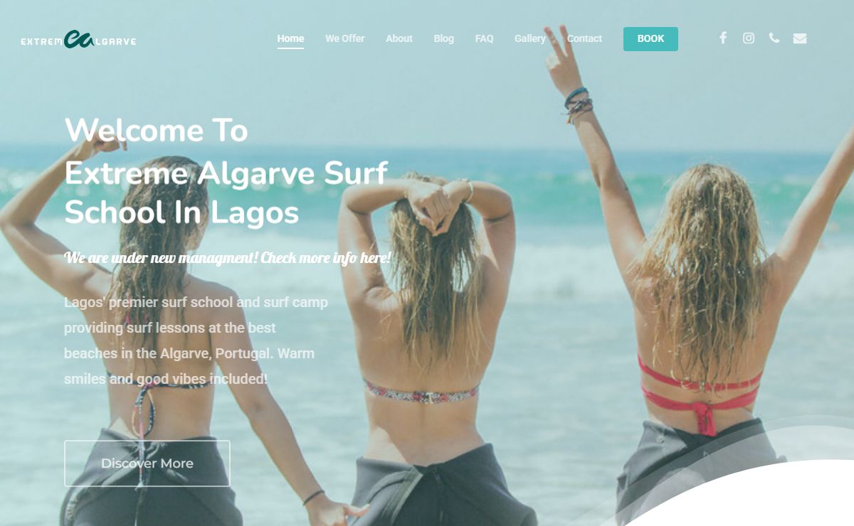 Extreme Algarve surf camp - Surf school - Surf lessons Lagos - Portugal