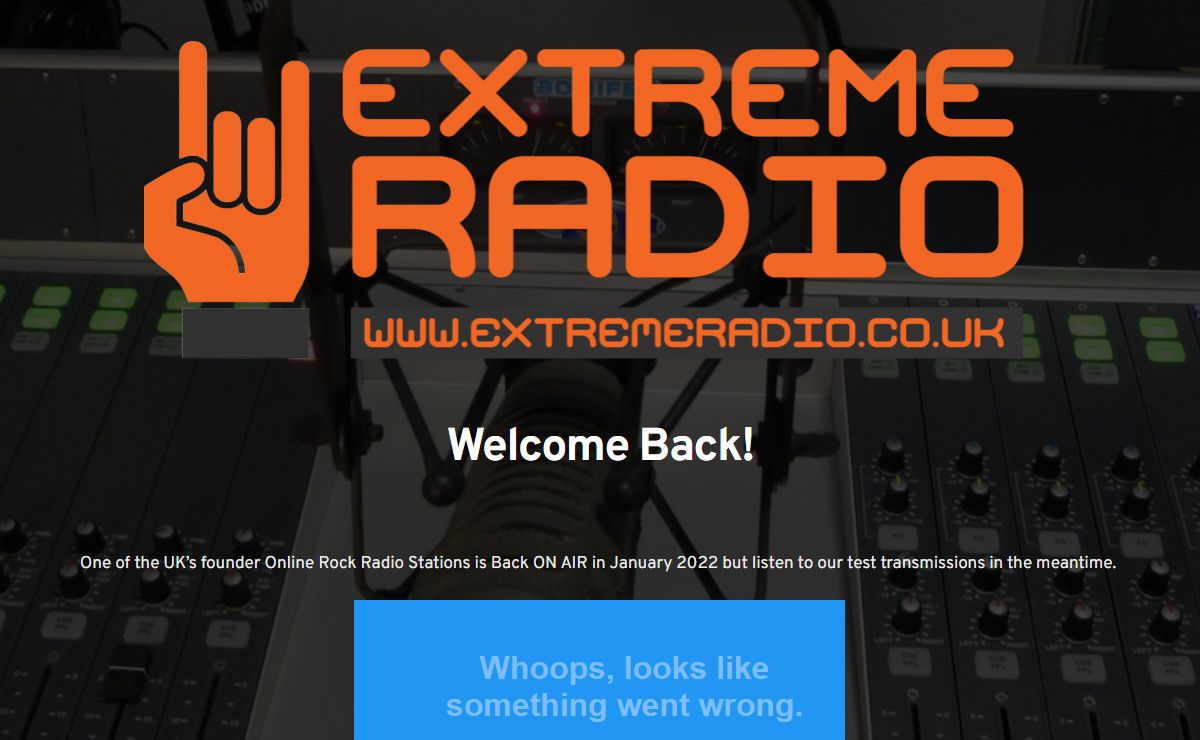Extreme Radio – Internet Rock Radio From The UK – Rocking The Internet 24/7