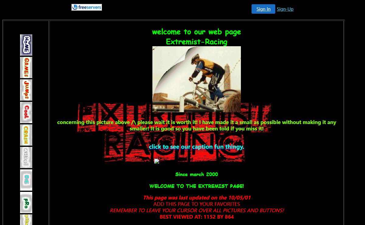 EXTREMIST PAGE!!!