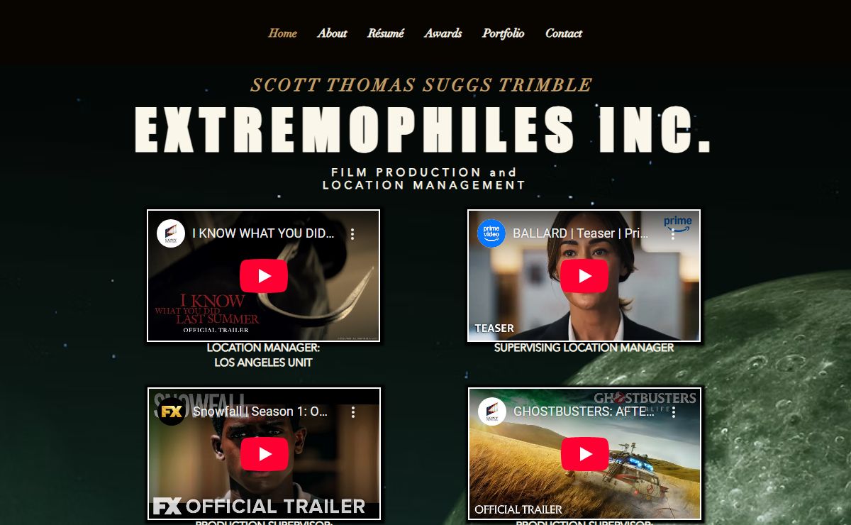Extremophiles Inc. | Location Scout | Producer