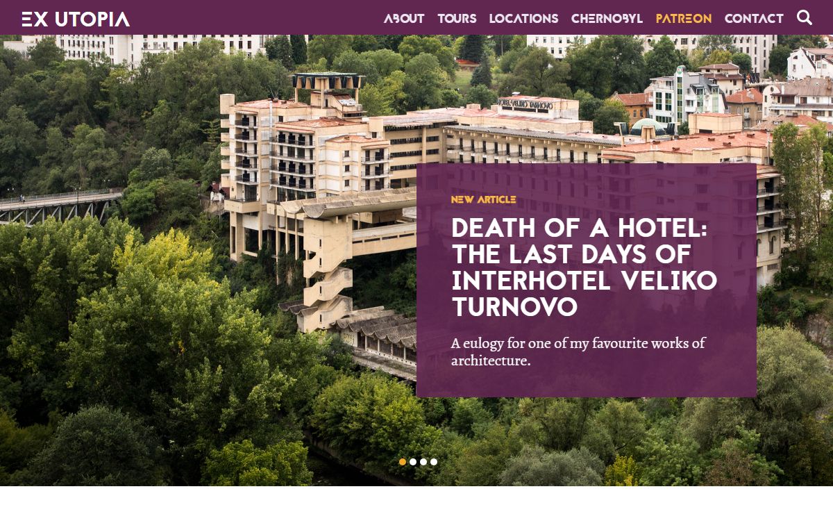 Homepage - Ex Utopia