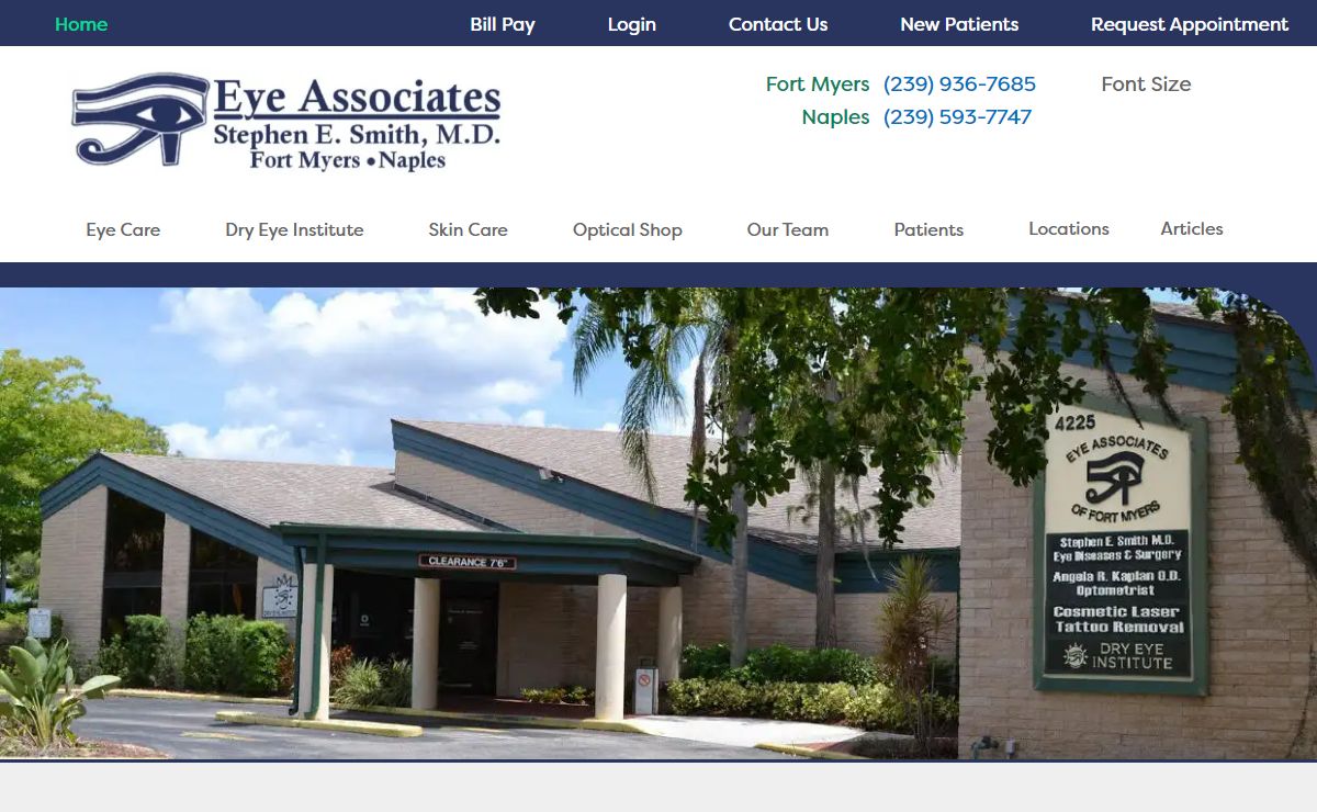 Stephen E. Smith, MD | Eye Associates of Fort Myers