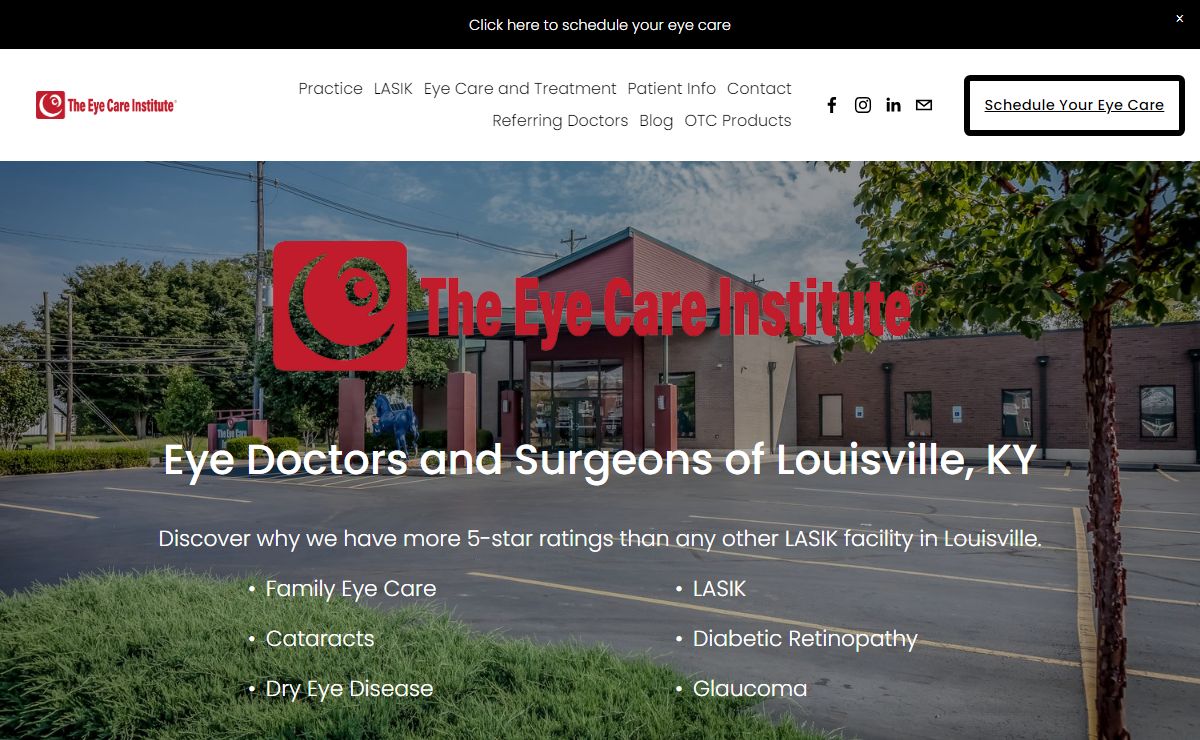 The Eye Care Institute | LASIK Experts | Louisville, Kentucky