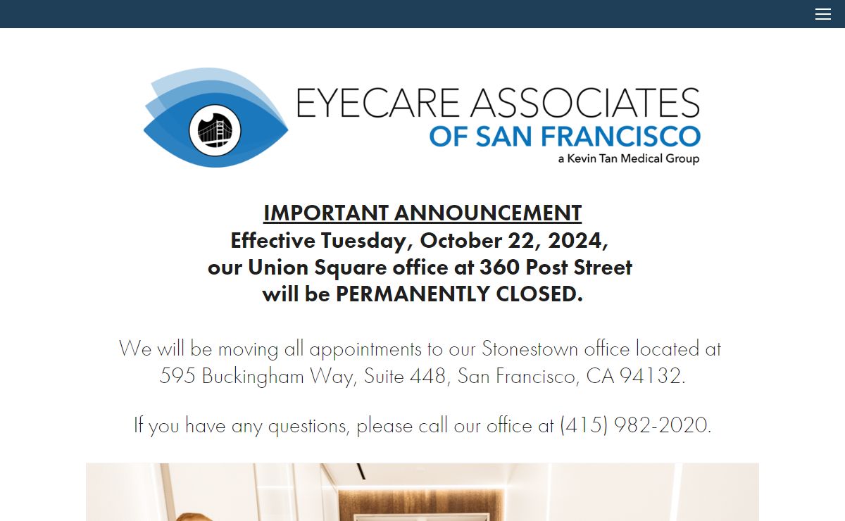 Eyecare Associates of San Francisco - San Francisco Eye Doctors and LASIK Surgeons - Eyecare Associates of San Francisco: Specializing in Cataract & LASIK Surgery