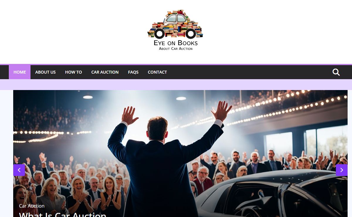 Eye on Books - All about car auctions