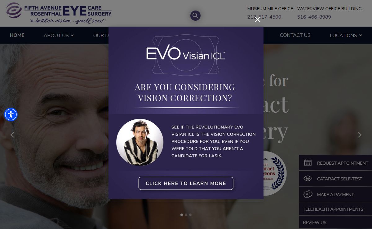 Cataract Surgeon Long Island | LASIK Long Island | Fifth Avenue