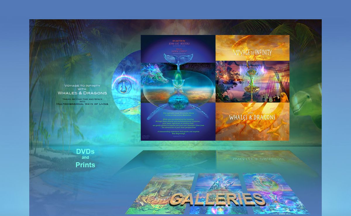 Voyage to Infinity with Whales and Dragons - dvd by Jean-Luc Bozzoli