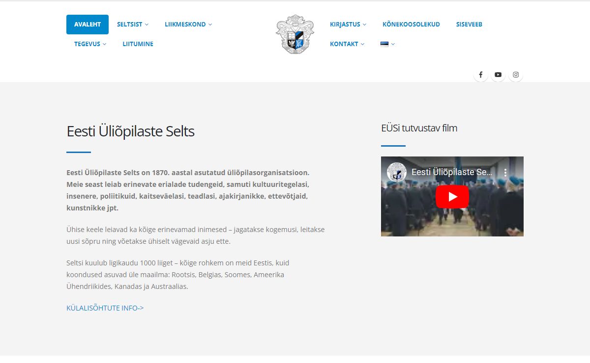 Avaleht - Eesti Üliõpilaste Selts