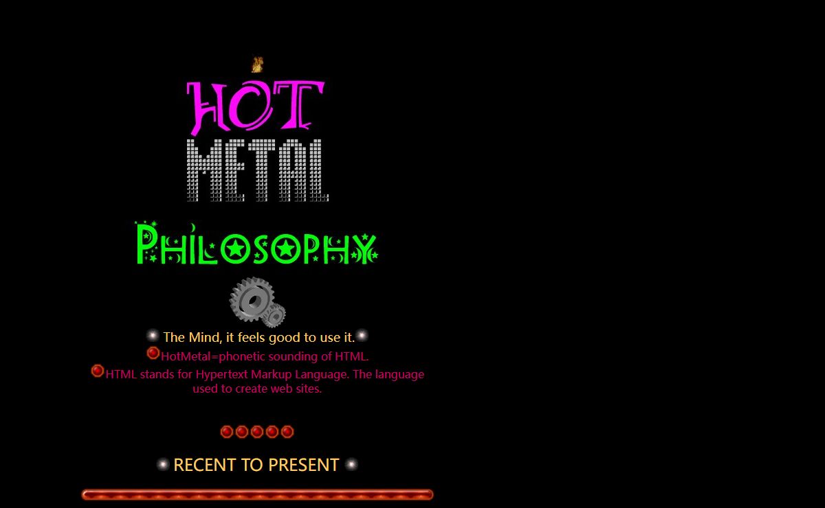 HotMetal Philosophy