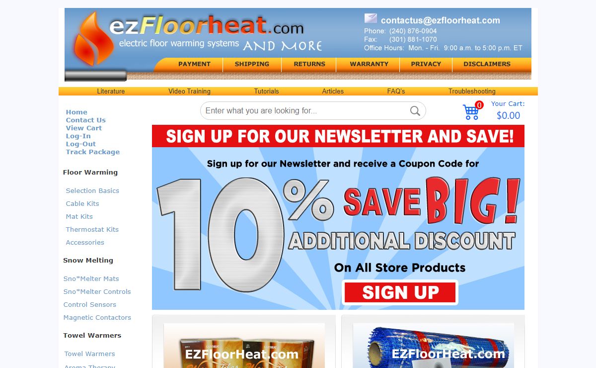Floor Heat, Hydronic, Under Floor Heating, Easy Radiant Heated Floors