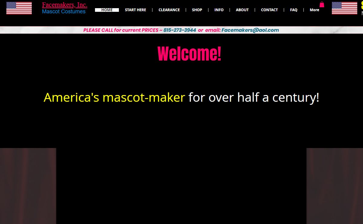 Mascot Costumes For Sale | Online Costume Store | Facemakers