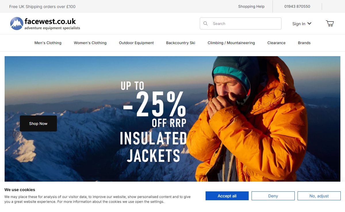Facewest Outdoor Equipment