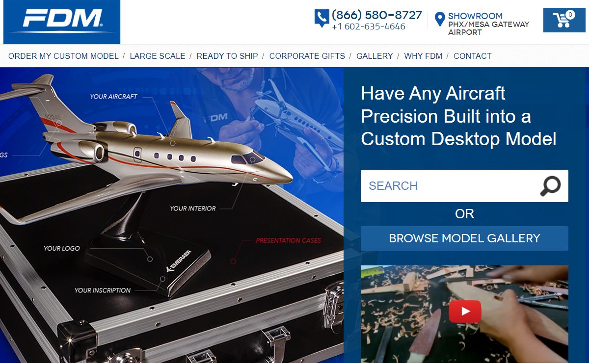 Airplane Models | Aircraft Models | Factory Direct Models