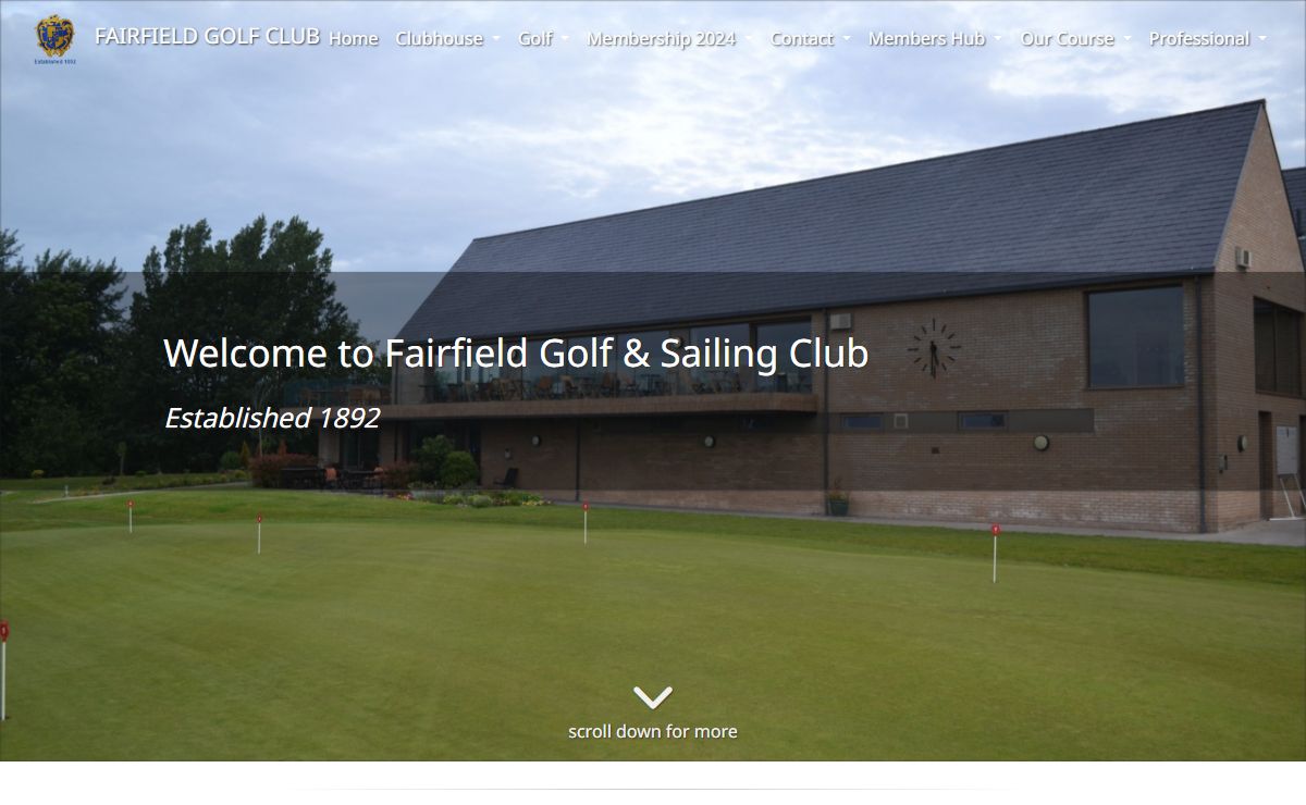 Home - FAIRFIELD GOLF CLUB
