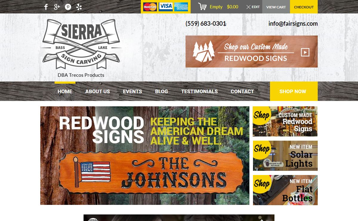 Wood Signs | Sierra Sign Carving