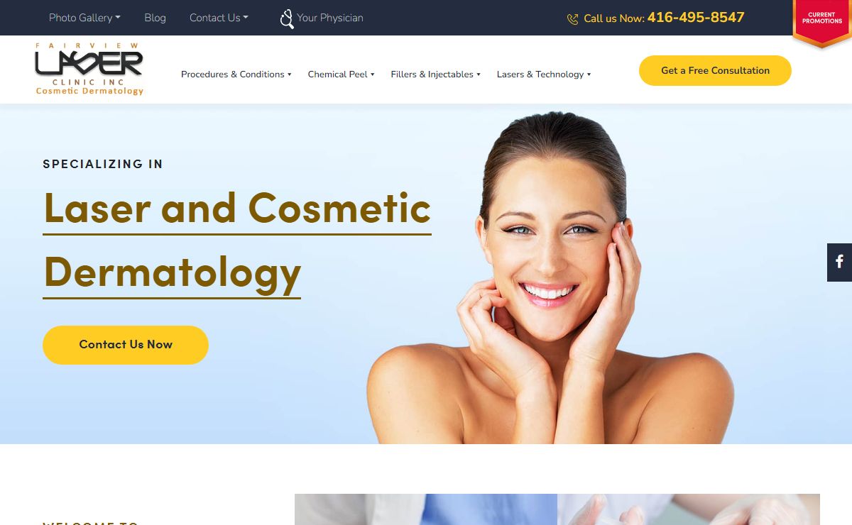 #1 Cosmetic Dermatology Clinic Toronto | Fairview Laser Clinic Inc.