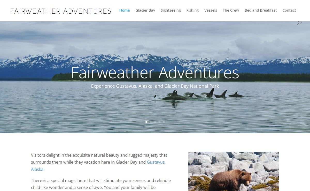 Fishing, Sightseeing, Whale Watching, Bed and Breakfast