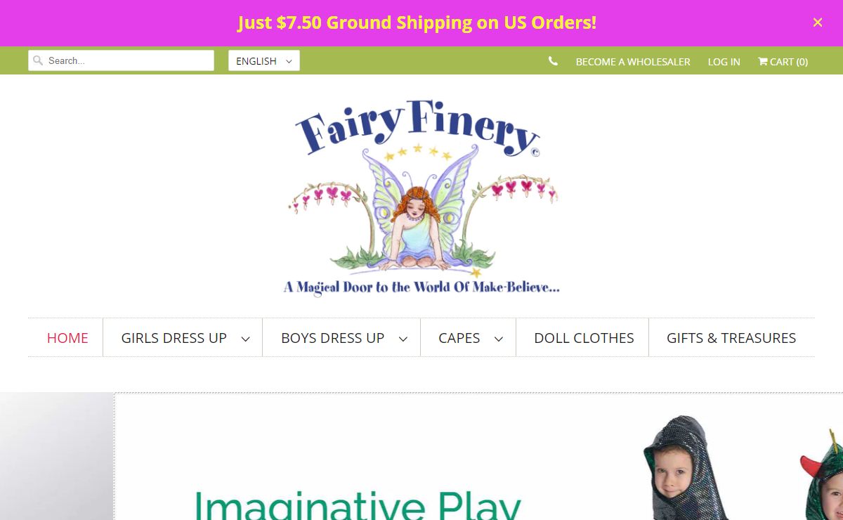 Fairy Finery: Dress Up & Pretend Play Costumes for Children