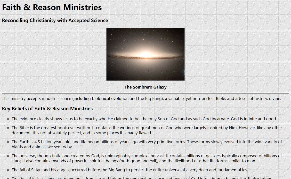 Faith & Reason Ministries