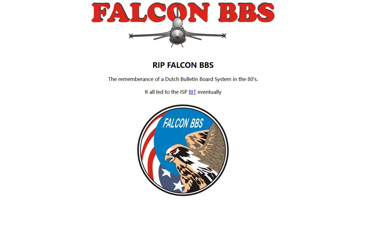 Falcon BBS - Old school ANSI Bulletin Board System