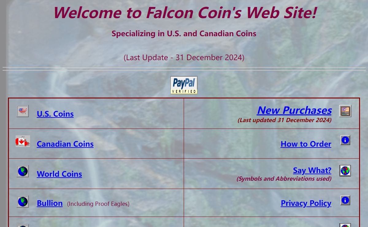 Falcon Coin's Home Page