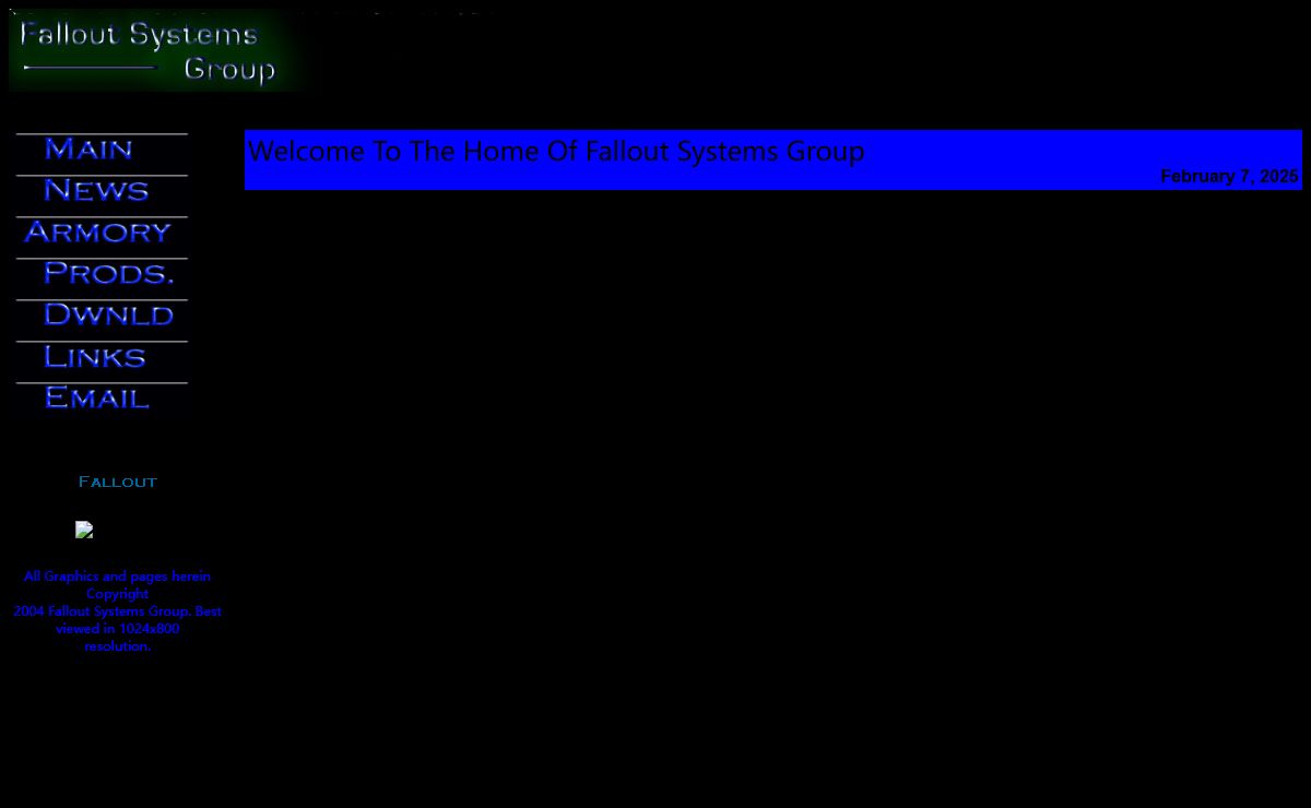 Fallout Systems Group