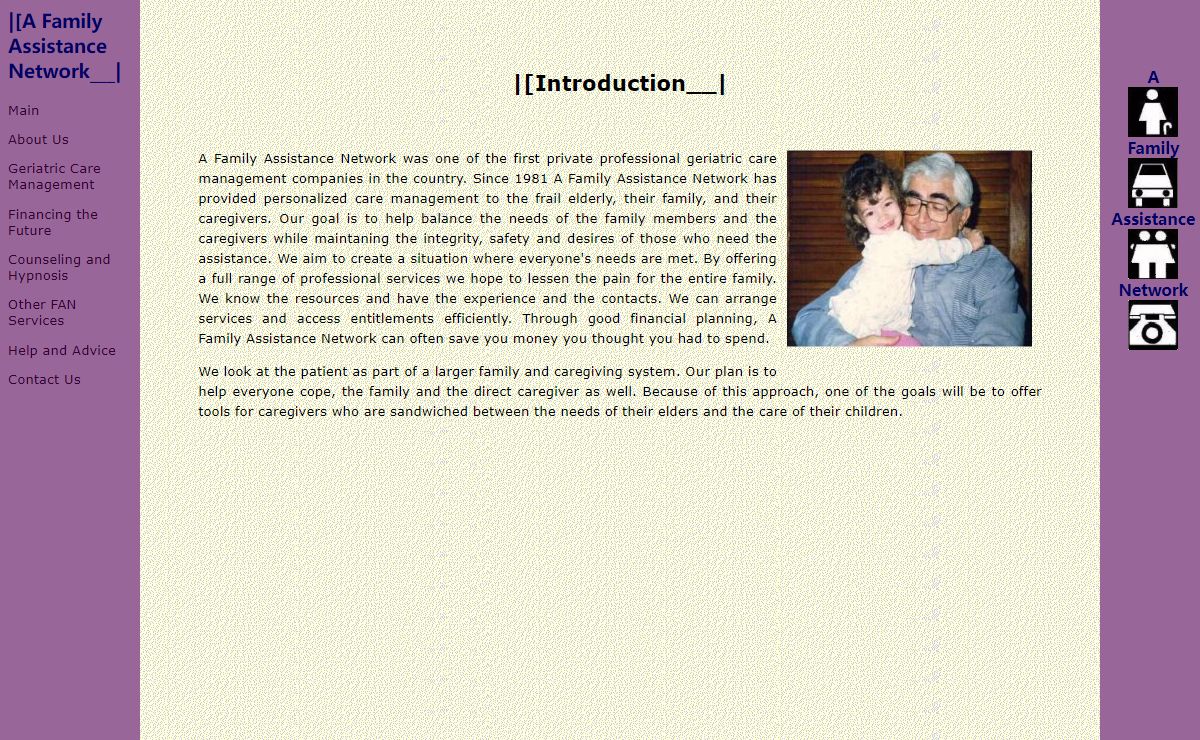 |[A Family Assistance Network____|