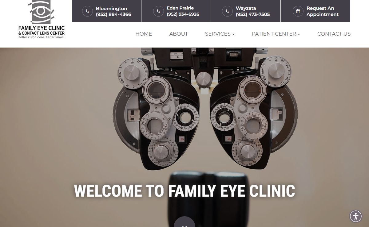 Eye Doctors Eden Prairie & Bloomington MN | Family Eye Clinic