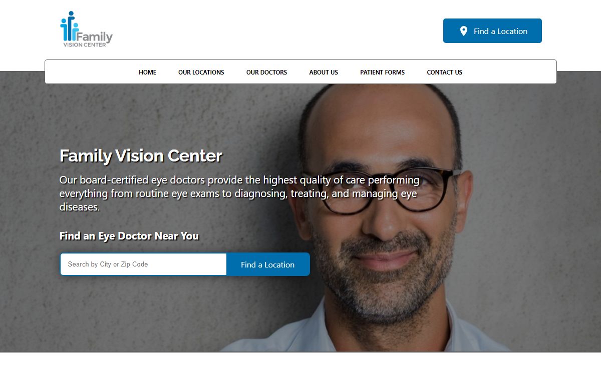 Find an Eye Doctor Near You | Family Vision Center