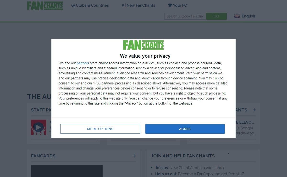 FanChants: The Authority on football chants & soccer songs
