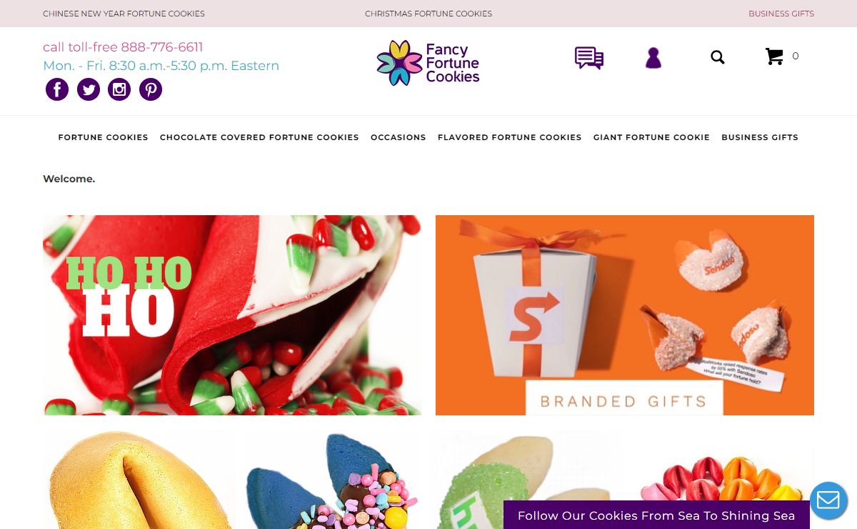 Fortune Cookies - Custom Fortune Cookies - Gigantic Fortune Cookies